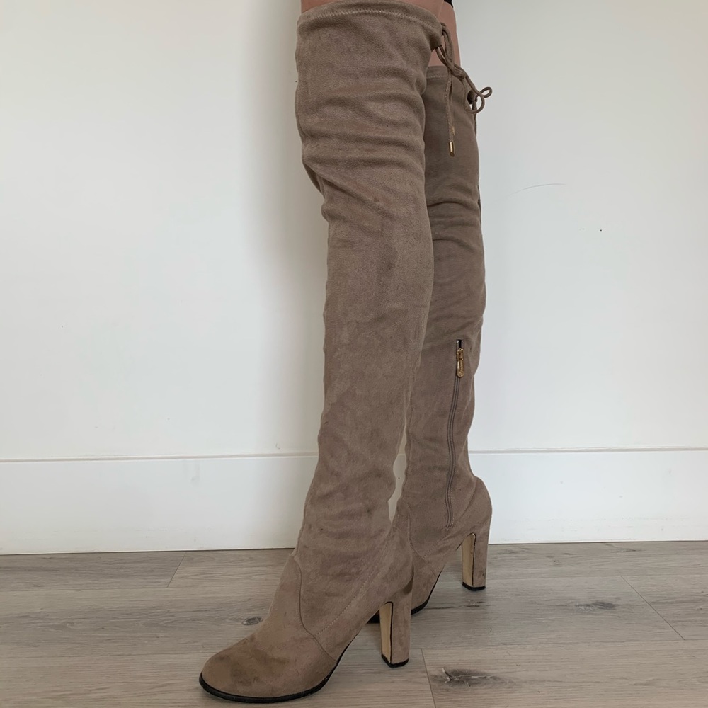 Knee high boots